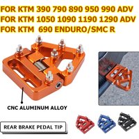 For KTM 390 790 890 950 990 1050 1090 1190 ADV 1290 Super Adventure S T 690 Enduro SMC R Accessories Brake Pedal Step Tip Plate