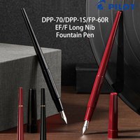 PILOT Japan Long Nib Fountain Pen Elegant Slim Body Premium Alloy Nib Dedicated Calligraphy Pen Writing Signature Gift Supplies