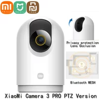 Xiaomi Smart Camera 3 Pro PTZ Version 360° Ultramicroscopic Full Color HDR 2.4/5GHz Mesh Gateway AI Human Pet Baby Cry Detection