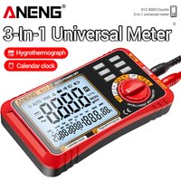 ANENG Professional Digital Multimeters 2 in1 AC/DC Current Voltage Capacitance Measurement Multimetro Test Tools 612