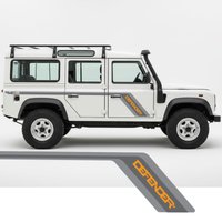 Car Vinyl Stickers FOR Land Rover DEFENDER 110 Stripes customized Folien Tuning Design Fahrzeug Sport decal