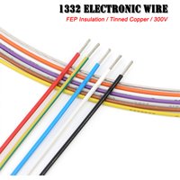3m 1332 Electronic Wire FEP Plastic Insulated AWG30/28/26/24/22/20/18/16/14/12/10 High Temperature Electron Cable For 3D Printer