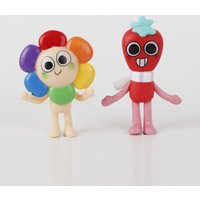 Cartoon PVC Mini Figures Collectible Model Toys Cute Dolls Surprise Gift for Boys Girls