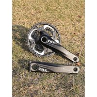 AliExpress BUCKLOS Bicycle Crankset 104BCD Bike Crank Set with BB 9/10S Speed Chainring Aluminum Alloy MTB Integrated Crank Cycling Parts
