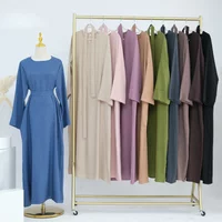 Ramadan Eid Muslim prayer Abaya Women Party Dresses Sashes Morocco Abayas Dubai Kaftan Islam Vestidos Arab Long Robe Jalabiya