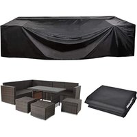 Square furniture Cover, outdoor waterproof furniture Cover, dust and UV protection outdoor table cover, heavy outdoor lawn garde