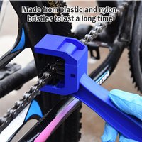AliExpress NONE 2Pcs Bike or Motorcycle Chain Washer, Motorcycle Chain Gear Dirt Clean Brushes, Universal Bicycle Chain Cleaning Brush Tool