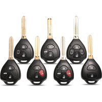 jingyuqin TOY43/TOY47 2/3/4Buttons Remote Key Shell For Toyota Camry Avalon Corolla Matrix RAV4 Venza Yaris Replacement Case