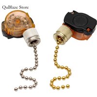 E87438 303 ON OFF 2 Position 3A 250VAC 6A 125VAC Ceiling Fan Light Pull Chain Switch