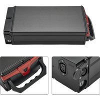 Brand New Battery Box Case E-Bike Electric Bike Folding Bike Portable Shelf W/ 2*Key 1865o/21700 Lithium Battery