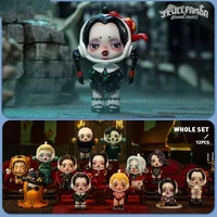 POP MART SKULLPANDA Addams Family Series Trendy Blind Random Box Toys Mystery Box Guess Bag Action Figure Surprise Gift