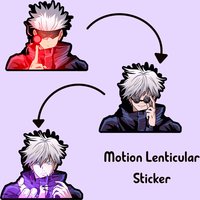 Gojo Sticker Jujutsu Kaisen Motion Sticker Anime Waterproof Decals for Car,Laptop,Suitcase,Refrigerator,Wall,Etc Home Decor Gift