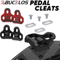 AliExpress BUCKLOS 0/4.5/9 Degree Bicycle Pedal Cleats Road Bike Self-Locking Pedal Cleat Set for KEO Road Cycling Shoes Cleats Bike Parts