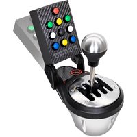 PC Carbon Fiber Panel Center Console Box Plug and Play for Thrustmaster TH8A Gear Shifter Simulated Racing Accessories