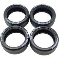 1/10 RC Drift Tires 65mm Hard Racing Tyres for Tamiya TT01 TT02 XV02 XV01 TA06 HPI HSP KYOSHO PTG2 1:10 Rally Car Upgrade Parts