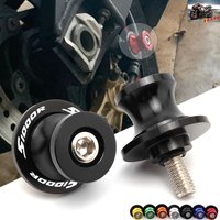 Logo For BMW S1000R S1000RR 2009-2026 S1000XR 2014-2026 Swingarm Spools Sliders Stand Screws CNC Motorcycle Accessories M8 Bolts