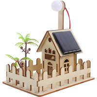 Solar Garden Light Science Kit DIY Lamp Model Physics Experiment Project Educational Supplies Kids STEM Teaching Aids Solar