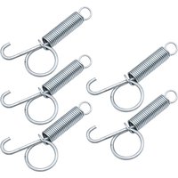 Chicken Quail Rabbit Pigeon Cage Door Metal Spring Hook Multifunctional Fixing Tension Spring For Poultry Farming 1 Pc