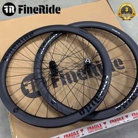 AliExpress FineRide 35/38/45/50mm Gravel Carbon Wheelset 700C Disc Brake 36T Ratchet UD Matte Road Racing Wheelset Carbonfiber Rim Bicycle Wheels