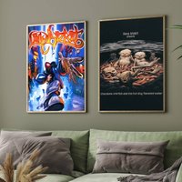 Rock Band L-limp B-bizkit Poster Suitable For Home Living Room Bedroom Office Bar Wall Decoration Sticker