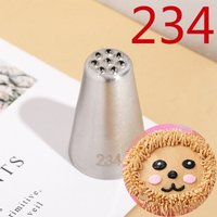 BCMJHWT #234 Cake Grass Cream Decoration Tips Set Nozzle Cupcake Head Cake Decorating Tools Pastry Tools Piping Icing