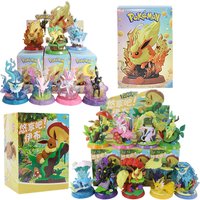 Pokemon Eeveelution Espeon Sylveon Glaceon Leafeon Vaporeon Umbreon Flareon Anime Abbildung Modell Blind Box Spielzeug Geburtstag Geschenke