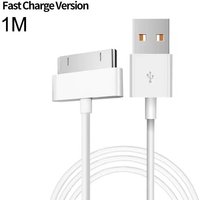 1M/2M/3M Extra Long Thickened 30 Pin Charging Cable Heavy Duty USB B Data Sync Charger Cord Compatible with iPhone 4/4S/3G/3GS,