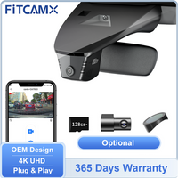 4K UHD Dashcam for Mazda CX30 CX-30 MX-30 2020-2025, FITCAMX Camera for CX50 CX-50 2022-2026, Car DVR for Mazda CX-60 CX-90