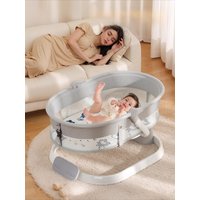 Baby Sleeping Artifact Rocking Chair, Electric Coaxing Baby To Sleep Cradle Bed Multi-functional Baby Gift