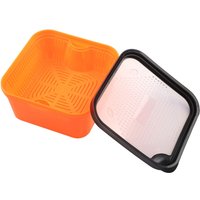 2in1 PELLET STRAINER With Inner Frame For Draining Carp Fishing Redworm Bait Box Live Bait Box Fishing Tackle Box Fishing Box
