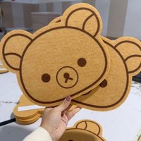 30cm New Rilakkuma Felt Board Cartoon Non-Slip Bedroom Thickened Bear Wall Sticker Message Board Commemorative Photo Wall Gifts
