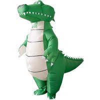 Funny Crocodile Inflatable Suit Parent-child Interaction Cartoon Doll Costume Zoo Parade Performance Cosplay Clothing Prop