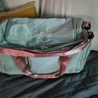 New Personalized Name Outdoor Sports Fitness Bag Dry Wet Separation Training Swimming Bag Custom Embroidered Name Travelling Bag