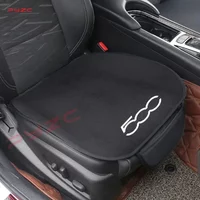 For fiat 500E 500C 500S 500 Car Seat Cover Cushion Protection Pad Delicate Suede Material Auto Interior Accessories