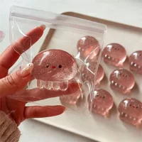Jellyfish Squishy Taba Autism Sensory Fidget Toy Relief Soft Slow Rising Squeeze Ball Anxiety Pull Focus Desk Accessory Toy Gift
