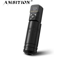 Ambition Torped 36 Stroke 4.5-5.0-5.5mm Powerful Brushless Motor Rotary Tattoo Pen Machine RCA Wireless Kuark 2400mAh Battery