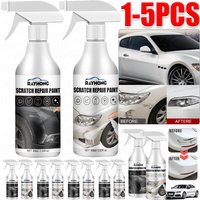 Scratch Repair Spray Black White Portable Car Polishing Spray Deep Scratch Repairing Wax Scratch Remover Polishing Paint