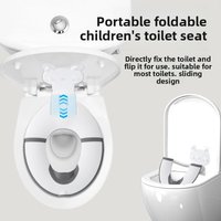 1pcBaby foldable outdoor toilet seat cushion for both men and women portable universal children's splash proof seat cushion ring