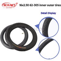 16x2.50 16 Inch Outer Tyre And Inner Tube For Inmotion V10 V10F Unicycle Bike Foldable Bicycle Electric Scooter Tire Part