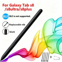For Samsung Galaxy Tab S8 / S8+ / S8 Ultra Passive S Pen Precision Stylus EJ-PT870 + 5 Nibs/Tips Perfect Sketchin (Without BLE)