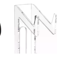 Universal Dual Controller Stand For Desk Controller Transparent Acrylic Holder Gamepad Joystick Mount For