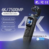 New 4K handheld sports camera outdoor face tracking photography high definition pocket gimbal camera