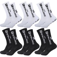 6Pairs Non Slip Workout Socks Men Women Football Basketball Baseball Rugby Soccer Cycling Running Tennis