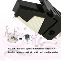 The New ATN85EP Replacement Stylus for AT85EP Compatible for Audio-Technica ATN85EP Elliptical Turntable Stylus for AT301EP