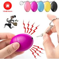 120dB Personal Alarm for Women Self Defense Personal Safety Alarm Keychain for Kids Girls Elderly Loud Security Siren