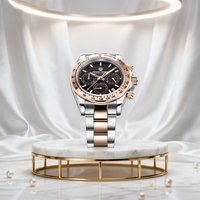PAGANI DESIGN Men 40Mm Quartz Watch Eternal Classic Color Sapphire Glass Vk63 Movement Waterproof Luminous Calendar Chronograph