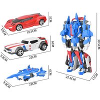 3 IN 1 Tobot Giant V Transforming Robot to Car Toy Korea Cartoon Brothers Anime Tobot Transformation Car Maximus V Toys