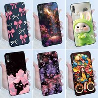 Black Soft TPU Case For Sony Xperia L3 L4 Silicone Phone Case Luxury Cute Love Rabbit Funny Cartoon Protective Back Shell Cover