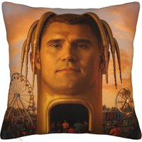 Charlies RIP Kirks R.I.P Square Pillow Cases Brainrot Meme Cushion Covers Fashion Polyester Decor Pillowcase for Bed 45*45cm