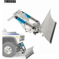 1/10 RC Crawler Snowplow Adjustable Aluminum Plow Blade for Axial SCX10 III 90046 TRX4 Defender Redcat GEN8 Plow Truck Upgrade